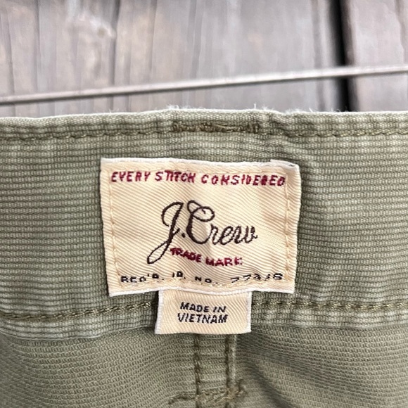 J. Crew 484 Slim 5 Pocket Pant in Green - Picture 3 of 4
